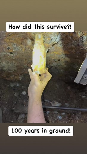 How did this survive?! Digging up antiques when we came across this! #history #antiques #survive | Adventure Archaeology And Southern Diggers