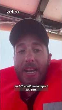 The last moments before Israel seized this Gaza aid boat
