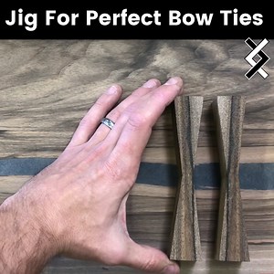 How to Make a Wood Bow Tie Joint--Dutchman Joint Construction — Blacktail Studio