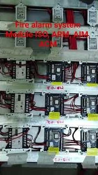 simplex Module ARM | ACM | AIM | ISO fire alarm system #firealarmsystems #simplex #firealarmsound