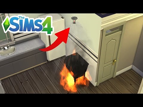 How To Put Out Fire Using Sprinkler - The Sims 4