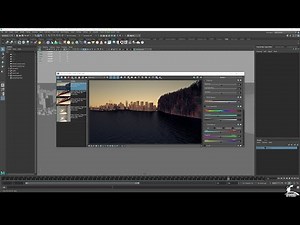 Make Forests in Maya with MASH and V-Ray Proxies