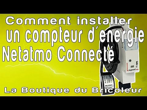 de A a Z comment installer configurer un compteur energie drivia with netatmo 412015 avec tore
