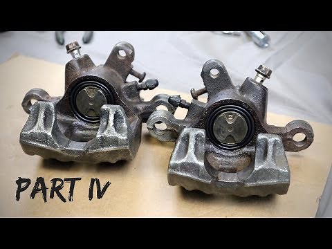 FD RX-7 Brake Rebuild Part 4 - Rear Caliper Rebuild
