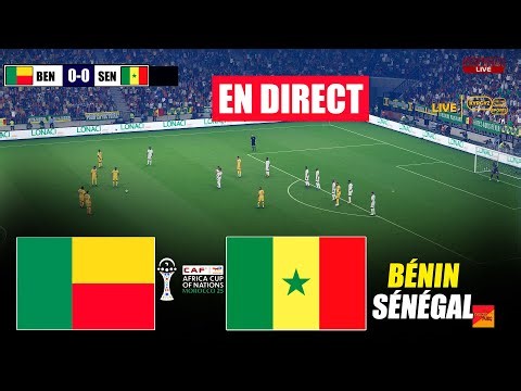 🔴EN DIRECT : BÉNIN vs SÉNÉGAL | Simulation de jeu eFootball PES 21