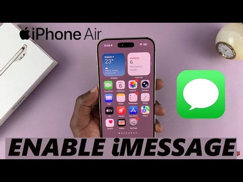 How To Enable / Disable iMessage On iPhone Air