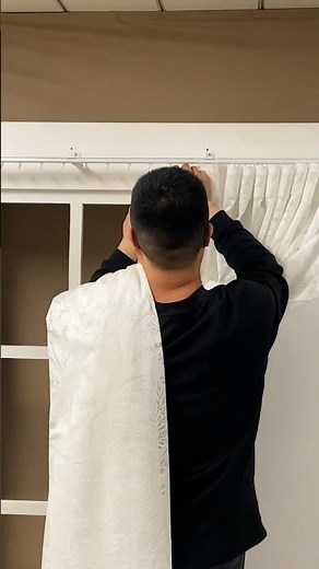 Installing Curtains Alone? This Snake Track Makes It Easy #homedecor #interiordesign#wavetrack