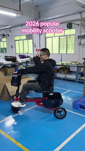 Lightweight Folding Electric Mobility Scooter for Seniors