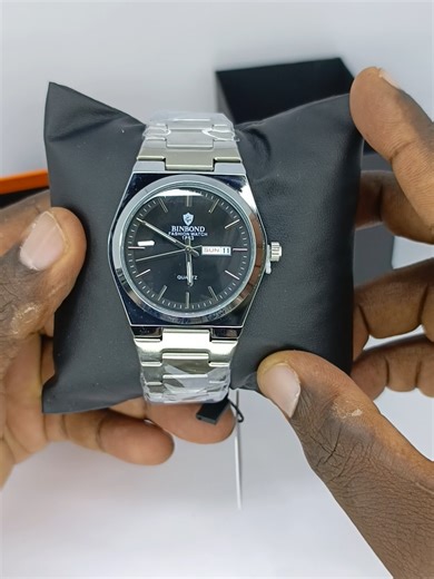 Mens Binbond B102 Black Dial Watch Features
