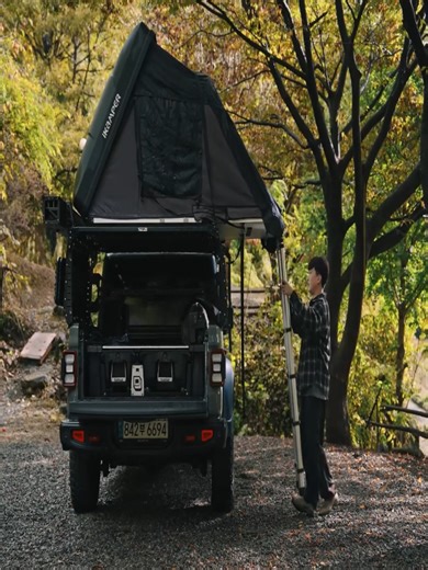 3.2K views · 93 reactions | COZY CAR CAMPING IN THE RAIN WITH IKAMPER & JEEP GLADIATOR RAIN ASMR | Rirang OnAir | Facebook