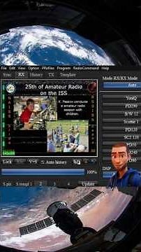 iss - sstv série 30 - 25eme anniversaire #iss #sstv