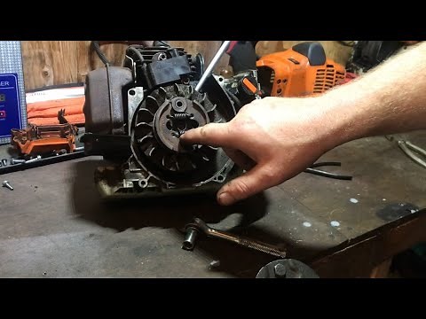 Stihl FS410C strimmer clutch repair