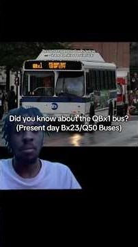 Did You Know? | The History Of The QBx1 Bus (Present Day Bx23/Q50 Bus)