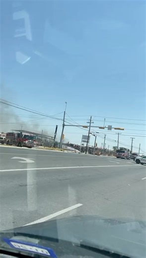 🚨 #WeAreAware Fire at Andrews Hwy and 61st Street. Smoke could be seen for miles. Firefighters are on the scene and working immediately to extinguish the fire in Odessa. A portion of that intersection is closed, please be aware. We have no further information at this time. | Patsy Casas Telemundo20