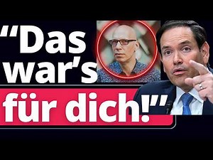 Breaking news: Marco Rubio gives SHOCK message to public broadcaster!