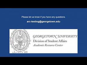 MyARC Student Tutorial: Scheduling Exams in MyARC