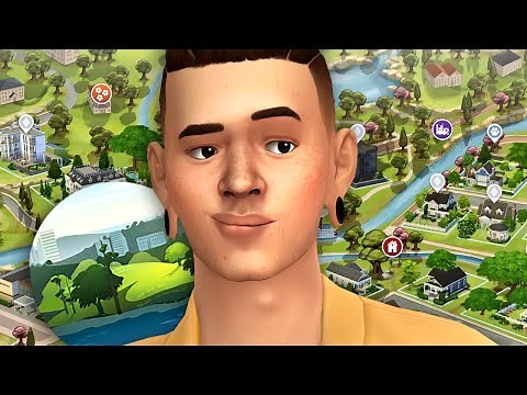 Make your WORLDS look better in The Sims 4 with this // custom fan art maps