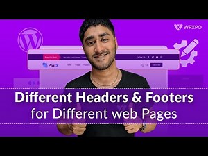 How To Set Custom Headers & Footers on Different WordPress Web Pages