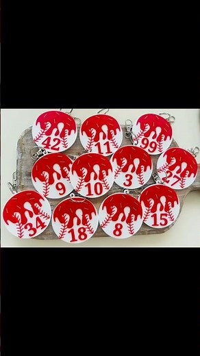 3D Printed Baseball Drip Keychains That are Easy to Customize