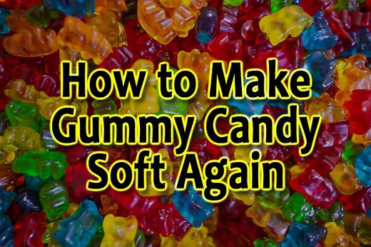 How to Make Gummy Candy Soft Again | CandyTurf