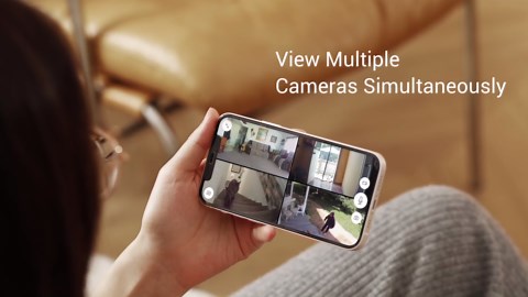 Zmodo Cameras for Home Security (Indoor & Outdoor Camera Bundle), 1080p HD, IP Camera Wireless WiFi, Motion Detection, Two-Way Talk, Night Vision, Remote View, Cloud Service, Work with Alexa/Google