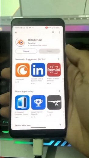 Now you can use blender 3D in mobile| Blender alternative