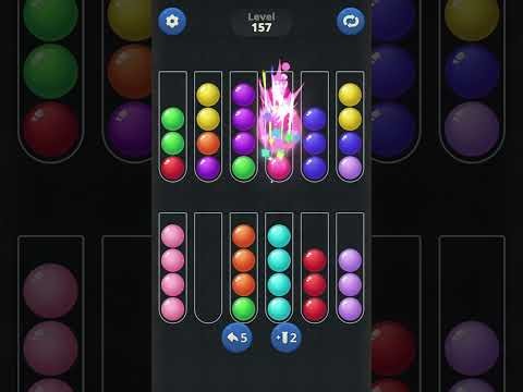 Ball Sort by Infinite Joy (V2): Levels 156, 157, 158