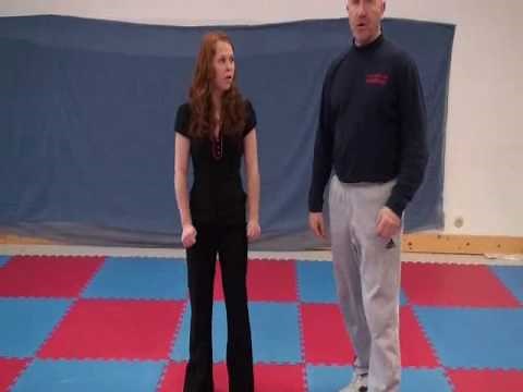 Self Defense for women | How to kick to the knee wear high heels