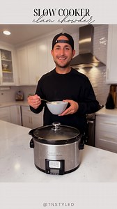 NEW ENGLAND CLAM CHOWDER! Comment “CHOWDER” and I’ll see you how to make it! If you’ve been following on stories I am trying to recover from something called Uveitis..which I had never heard of until last week but it has no beeb fun. Lots of ups and downs this week but hopefully I will recover soon! I had planned on starting a fall slow cooker soup series so this will be the first of a few! While I’ve been recovering my husband has been doing most of the cooking so we are trying to keep it simpl