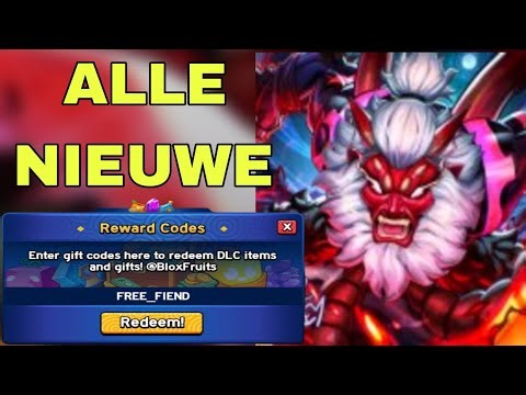 NIEUWE* ALLE WERKENDE CODES VOOR BLOX FRUITS IN 2026! ROBLOX BLOX FRUITS NIEUWE UPDATE CODES