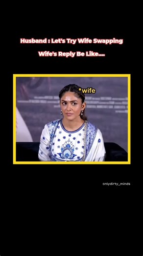 dark_minds on Instagram: "Wife swapping is a dream #telugumemes #husbandandwife #wildcouple #wifeswapping #coupleswap"