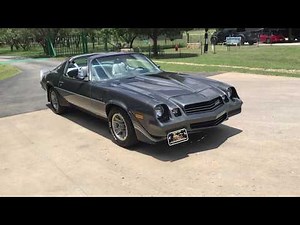 1981 Chevrolet Z28 Camaro 4 Speed Super Low Mileage 814723P