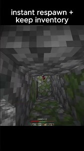 instant respawn + keep inventory = 💀