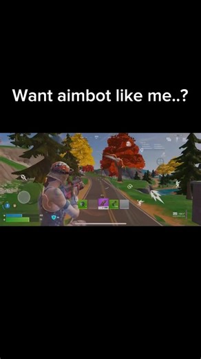 The secret to getting aim bot for free. #fortnite #shorts #gaming