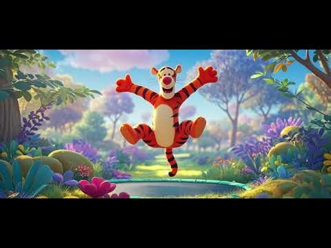 Tigger’s Bounce 🐯🎶 | Fun Jumping & Action Song for Kids