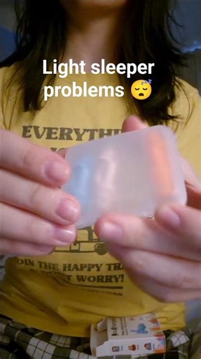 Light sleeper essentials 😴 ear plugs save my sleep
