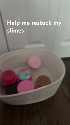 #preppy fixing up my slime collection #slimeasmr #slime