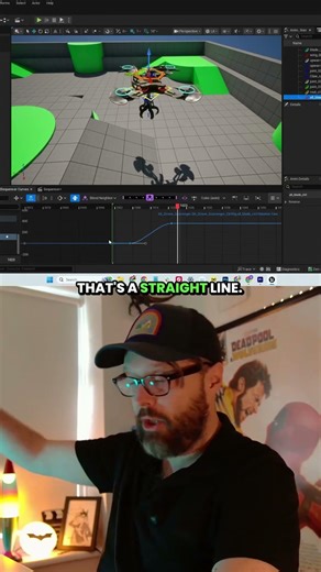 How to make infinite curves in Unreal Engine #unrealengine #animation