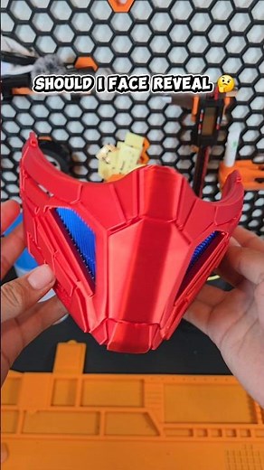 cool 3d printed mask