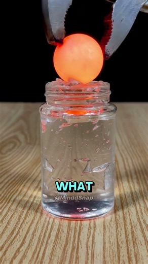The Red-Hot Steel Ball Experiment #facts #interesting #science
