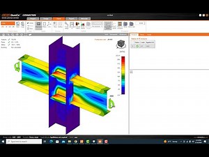 Moment resisting beam-column connection design.