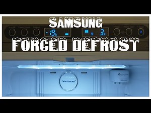 How To Force Defrost on a Samsung RF263 Fridge