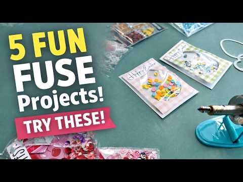 We R Memory Keepers Fuse Tool Ideas | 5 Fun Projects You Can Make (Part 2)