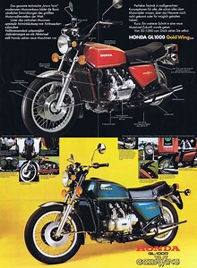 1975 1976 Honda GL1000 Gold Wing Cold Start | Classic motorcycle