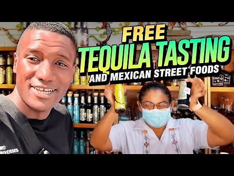 🇲🇽 Exploring Downtown Cancun | Market 28, Tequila Tasting & Savoring Mexican Street Food 🌮🍸