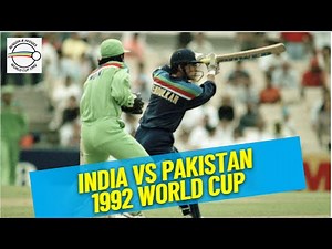 India Vs Pakistan World Cup 1992 Highlights | Nail Biting Thriller Match🔥| India Vs Pakistan