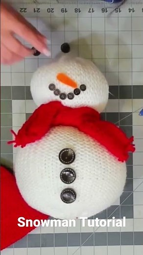 Knitting Machine Snowman * See My DIY Addi | Sentro How To