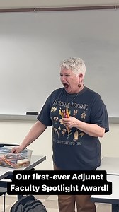 2.1K views · 53 reactions | Congratulations Sheila Vogel on being named our first-ever Adjunct Faculty Spotlight Award winner! Of course we surprised her in class. Well deserved, Professor! | Maryville University | Facebook