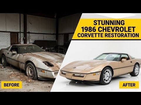 Stunning 1986 Chevrolet Corvette Restoration | Classic American Power