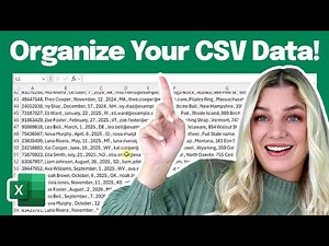Fix Messy CSV Files in Seconds with Excel Tool!